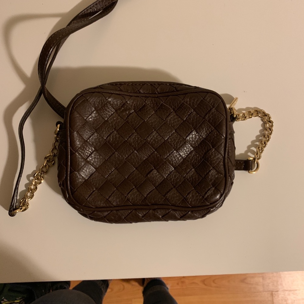Michael Kors brown crossbody bag